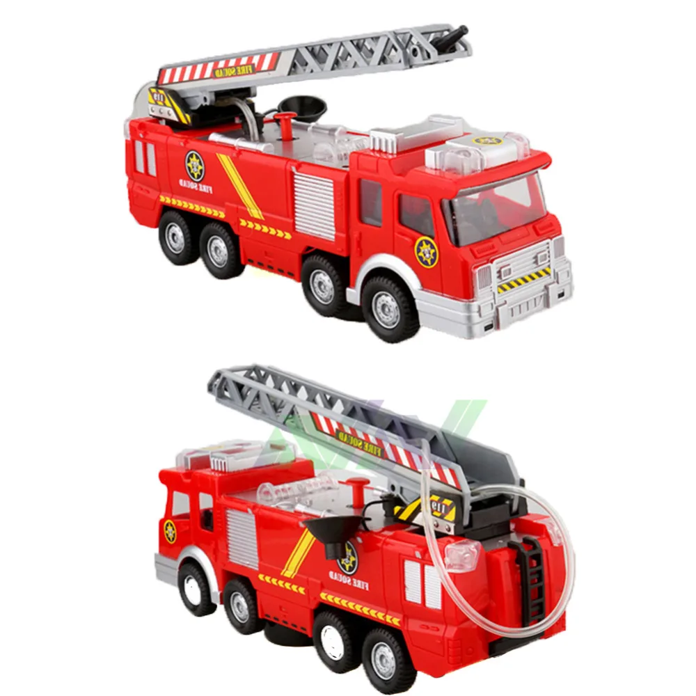 Fireman Sam Fire Truck Vehicles with Music Light Cool Educational Toys for kids Spray Water Gun Toy Truck Fireman truck 
Fireman Sam Fire Truck Vehicles with Music Light Cool Educational Toys for kids Spray Water Gun Toy Truck Fireman truck