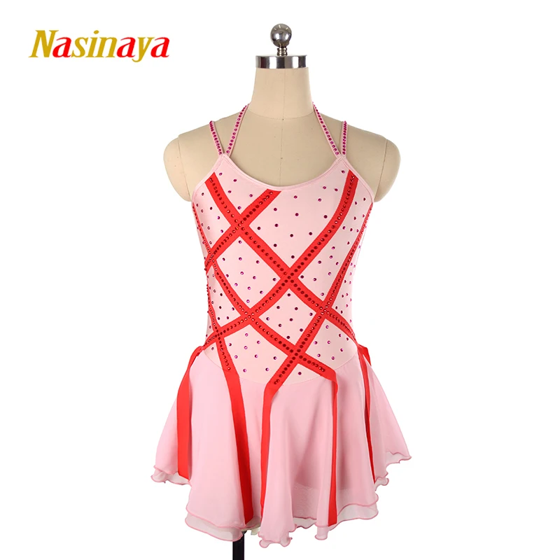 Nasinaya Figure Skating Dress Customized Competition Ice Skating Skirt for Girl Women Kids Patinaje Gymnastics Performance 161
Nasinaya Figure Skating Dress Customized Competition Ice Skating Skirt for Girl Women Kids Patinaje Gymnastics Performance 161