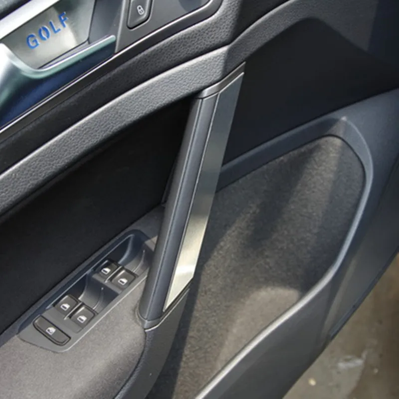 For VOLKSWAGEN Golf 7 MK7 GTI 2014 2015 2016 Matt Stainless Steel Door Handle Auto Stickers Car Styling Decoration 1pc
For VOLKSWAGEN Golf 7 MK7 GTI 2014 2015 2016 Matt Stainless Steel Door Handle Auto Stickers Car Styling Decoration 1pc