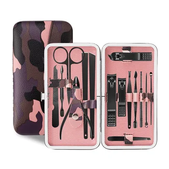 15pcs Camouflage Manicure Nail Clippers Set Stainless Steel Manicure Tool Pedicure Nail Scissors Ear Spoon Adult Foot Care Tools
15pcs Camouflage Manicure Nail Clippers Set Stainless Steel Manicure Tool Pedicure Nail Scissors Ear Spoon Adult Foot Care Tools