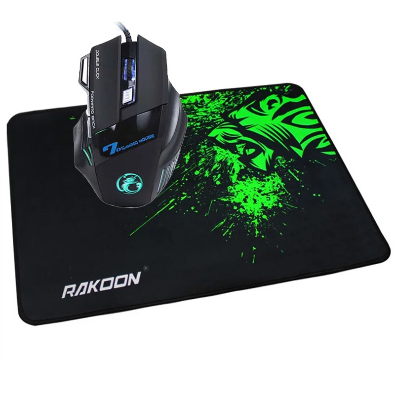 2016 Latest 5500 DPI 7 Buttons LED Optical USB Wired Gaming Mouse Mice+Gaming Mouse Pad Locking Edge Mouse Mat for PC Pro Gamer
2016 Latest 5500 DPI 7 Buttons LED Optical USB Wired Gaming Mouse Mice+Gaming Mouse Pad Locking Edge Mouse Mat for PC Pro Gamer