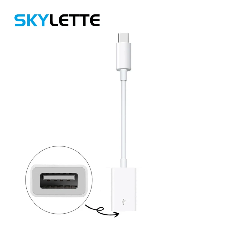OTG USB-C to USB Connector SLR Camera Adapter USB Flash Drive Converter For Type-C Xiaomi 9 Huawei P30 iPad Pro Macbook Pro
OTG USB-C to USB Connector SLR Camera Adapter USB Flash Drive Converter For Type-C Xiaomi 9 Huawei P30 iPad Pro Macbook Pro