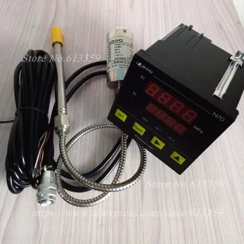 ZHYQ PT124G-121 Melt High Temperature Pressure Sensors for Plastic Extruder 5 Pins & Indicator N70/N80/N90 220VAC Output 2 mV/V
ZHYQ PT124G-121 Melt High Temperature Pressure Sensors for Plastic Extruder 5 Pins & Indicator N70/N80/N90 220VAC Output 2 mV/V