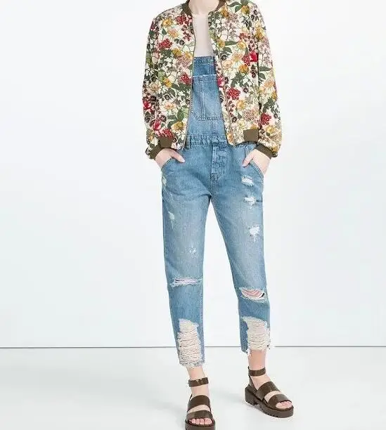 Gorgeous za Yidora 2016 Autumn Women Fashion Floral Print Bomber Jacket Stand Collar Hip Length Long Sleeved Short Jackets
Gorgeous za Yidora 2016 Autumn Women Fashion Floral Print Bomber Jacket Stand Collar Hip Length Long Sleeved Short Jackets