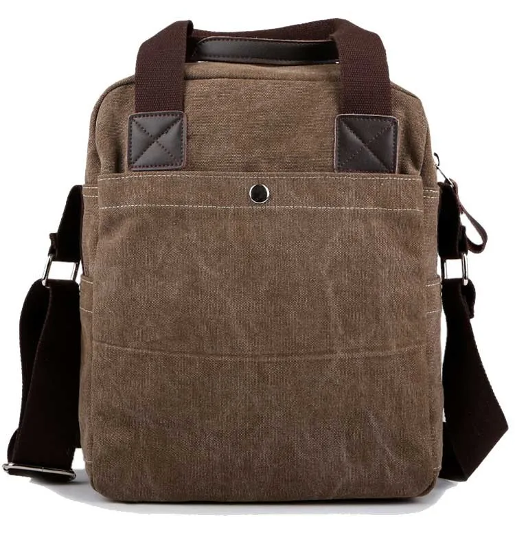 European fashion new style Men's handbags Multi-function men messenger bag practical outdoor sports men canvas bag free shipping