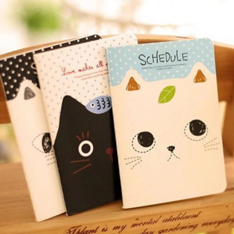 5 Piece/set New Korean Stationery Planner Agenda Notepad Office School Creative Cartoon Cat Style Notebook Diary Students 
5 Piece/set New Korean Stationery Planner Agenda Notepad Office School Creative Cartoon Cat Style Notebook Diary Students