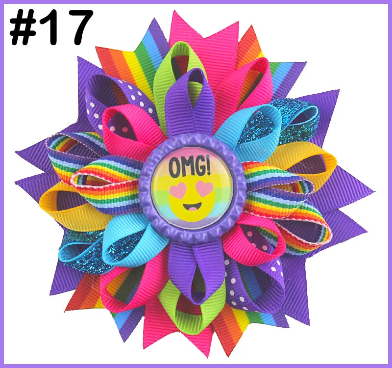 free shipping 2019 newest 320pcs 4.5'' bottle cap loopy hair bows Flower hair bow emoji hair clips cute animal Girls hair clip 
free shipping 2019 newest 320pcs 4.5'' bottle cap loopy hair bows Flower hair bow emoji hair clips cute animal Girls hair clip