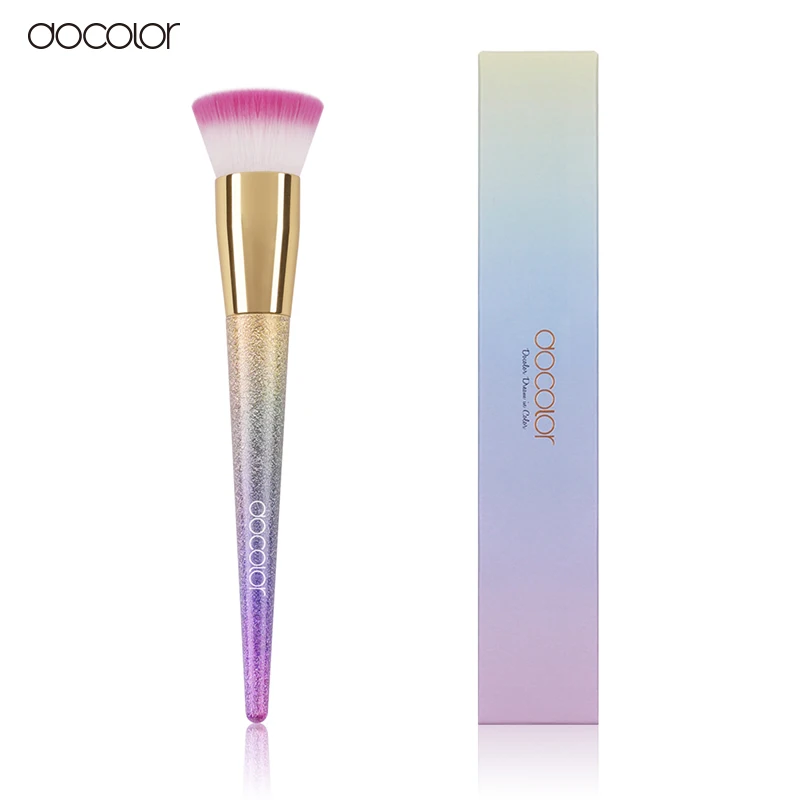 Docolor Flat Foundation Brushes Beauty Powder Face Blush Makeup Brush Professional Brushes Soft Foundation Cosmetic Make Up Tool
Docolor Flat Foundation Brushes Beauty Powder Face Blush Makeup Brush Professional Brushes Soft Foundation Cosmetic Make Up Tool
