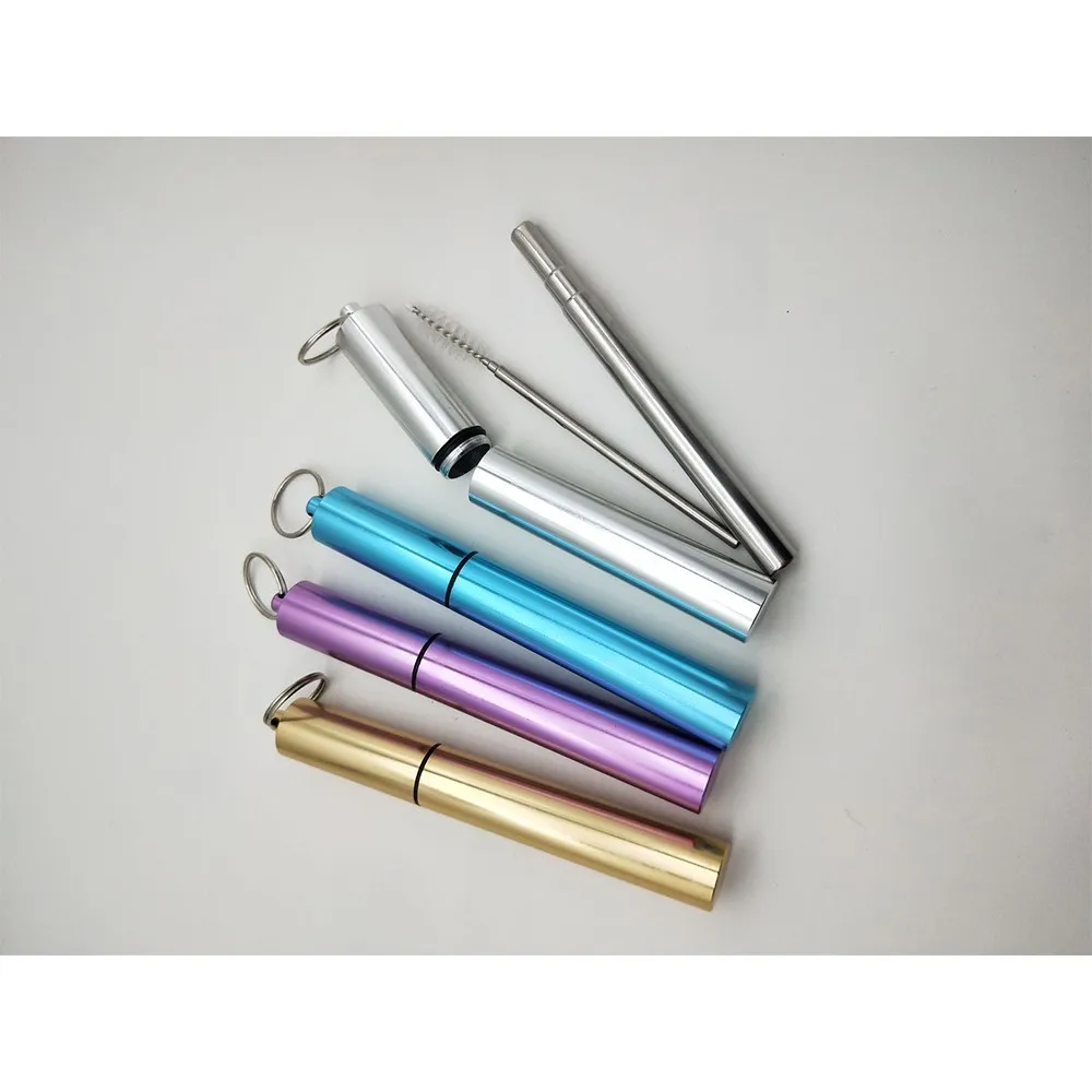 304 Stainless Steel Foldable Staws Food Level Portable Environmental Protection Seal Up Fold Flexible Straw
304 Stainless Steel Foldable Staws Food Level Portable Environmental Protection Seal Up Fold Flexible Straw