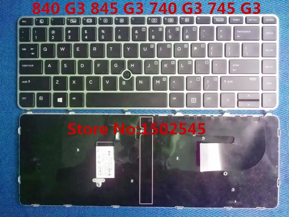 Free Shipping Original Laptop Keyboard for HP EliteBook 840 G3 845 G3 740 G3 745 G3 US Keyboard with Frame 819876-001 836307-001
Free Shipping Original Laptop Keyboard for HP EliteBook 840 G3 845 G3 740 G3 745 G3 US Keyboard with Frame 819876-001 836307-001