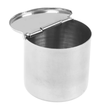 Mini Stainless Steel Medical Dental Cotton Tank Alcohol Disinfection Jar Half Clamshell Oral Ointment Cylinder Dentist Material
Mini Stainless Steel Medical Dental Cotton Tank Alcohol Disinfection Jar Half Clamshell Oral Ointment Cylinder Dentist Material