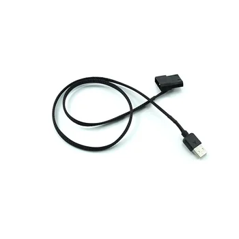 1PCS new Hot 4 Pin Computer PC Fan Power Cable Connector Adapter 5V 60cm Connect big 4pin fan to USB Adapter Cables
1PCS new Hot 4 Pin Computer PC Fan Power Cable Connector Adapter 5V 60cm Connect big 4pin fan to USB Adapter Cables