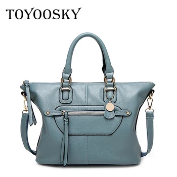 TOYOOSKY Women Bag Pu Leather Tote Brand Bag Ladies Handbag Lady Evening Bags Solid Female Messenger Bags Travel Fashion Sac
TOYOOSKY Women Bag Pu Leather Tote Brand Bag Ladies Handbag Lady Evening Bags Solid Female Messenger Bags Travel Fashion Sac