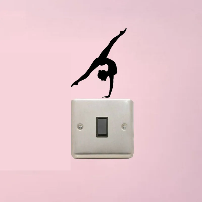 Ballerina Gymnastics Ballet Dancer Switch Sticker Light Switch Sticker Home Decor Removable DIY Wall Decor Art Mural
Ballerina Gymnastics Ballet Dancer Switch Sticker Light Switch Sticker Home Decor Removable DIY Wall Decor Art Mural