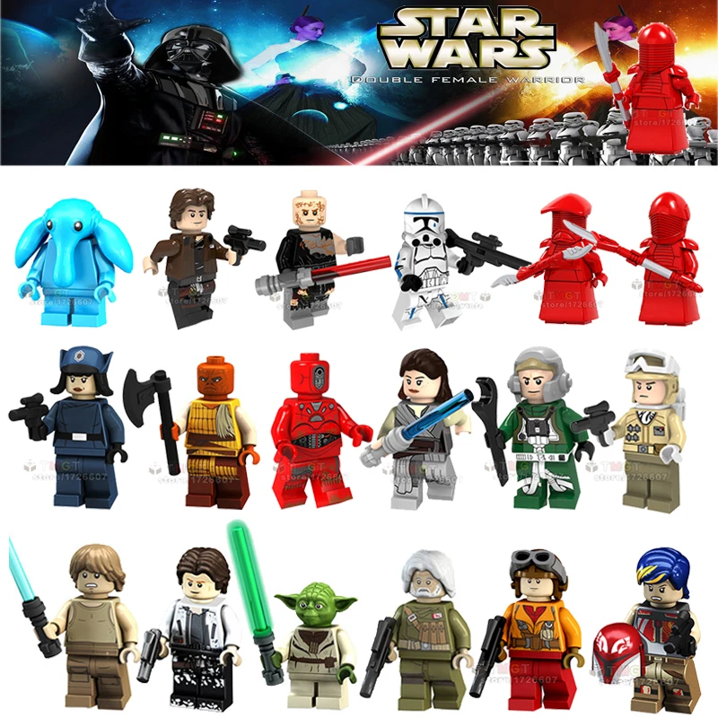 Emperor Royal Guard WITH HEAVY BLADE Rey Han Solo Howth Rebel Building Blocks Toys for Children
Emperor Royal Guard WITH HEAVY BLADE Rey Han Solo Howth Rebel Building Blocks Toys for Children