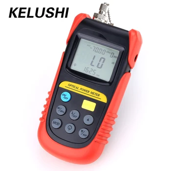 KELUSHI FTTH Fiber Optic Power Meter Portable Adjustable TBM-70A -70 to +6dBm( Use FC/ SC /ST Connector) Network Cable Test Tool
KELUSHI FTTH Fiber Optic Power Meter Portable Adjustable TBM-70A -70 to +6dBm( Use FC/ SC /ST Connector) Network Cable Test Tool