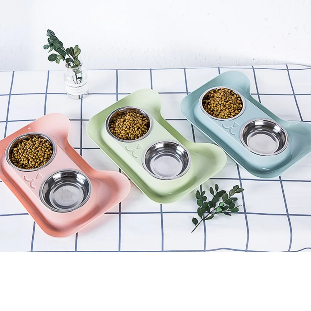 1Pc Portable Double Stainless Steel Dog Cat Bowls with Non-spill & Non-skid Design for Pet Food and Water Elevated Feeder#290914
1Pc Portable Double Stainless Steel Dog Cat Bowls with Non-spill & Non-skid Design for Pet Food and Water Elevated Feeder#290914