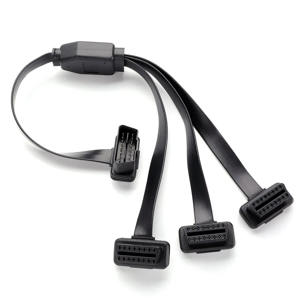 bbfly-C2 OBD II OBD2 16 Pin Splitter Extension 1 x Male and 3 x Female Extension Cable Adapter (1.7FT/50CM)
bbfly-C2 OBD II OBD2 16 Pin Splitter Extension 1 x Male and 3 x Female Extension Cable Adapter (1.7FT/50CM)