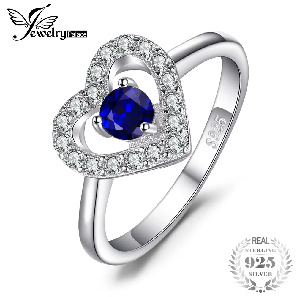 JewelryPalace Love Heart 0.6ct Created Blue Spinel Ring 925 Sterling Silver Jewelry New Gift for Women Engagement Ring Bridal
JewelryPalace Love Heart 0.6ct Created Blue Spinel Ring 925 Sterling Silver Jewelry New Gift for Women Engagement Ring Bridal