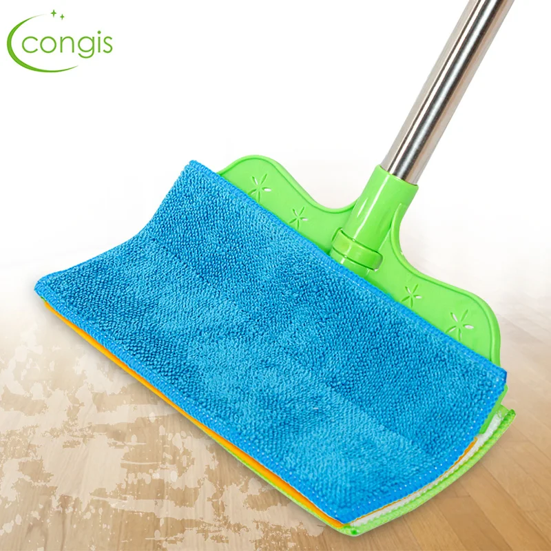Congis Extension Rod Double-sided Lazy Clean Mop Light Clean Wooden Dloor Crevice Magic Dust Push Flat Drag Soft Head Glass Wipe
Congis Extension Rod Double-sided Lazy Clean Mop Light Clean Wooden Dloor Crevice Magic Dust Push Flat Drag Soft Head Glass Wipe