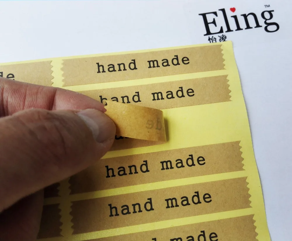 600 stickers/lot 72x17mm Handmade Self-adhesive kraft paper sealing label sticker for hand made diy, Item No. TK29
600 stickers/lot 72x17mm Handmade Self-adhesive kraft paper sealing label sticker for hand made diy, Item No. TK29