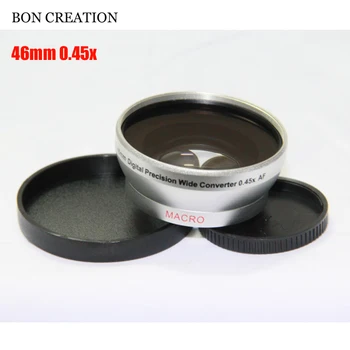 BON CREATION Professional Conversion Lens Camera Lens 46mm 0.45x WIDE Angle + Macro Conversion LENS 46 0.45 Silver with lens bag
BON CREATION Professional Conversion Lens Camera Lens 46mm 0.45x WIDE Angle + Macro Conversion LENS 46 0.45 Silver with lens bag