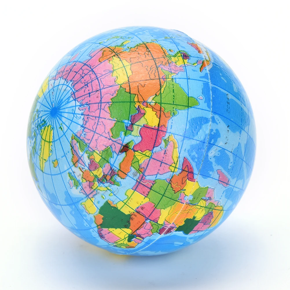 1Pcs Hot Sale World Map Foam Earth Globe Hand Wrist Exercise Stress Relief Squeeze Soft Foam Ball Toy Wholesale
1Pcs Hot Sale World Map Foam Earth Globe Hand Wrist Exercise Stress Relief Squeeze Soft Foam Ball Toy Wholesale