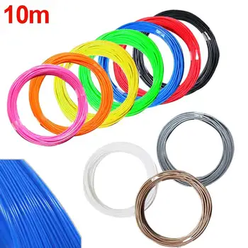 

10M 1.75mm 3D Printer ABS Filament Modeling Stereoscopic For 3D Drawing Printer Pen Plastic Rubber Magic Print EM88