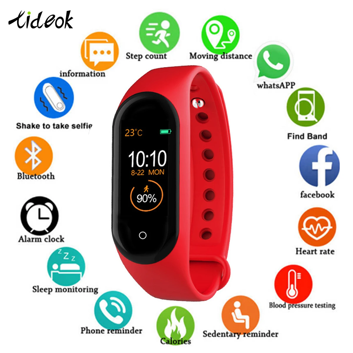 Sports Smart Watch Men'S Bluetooth Sports Bracelet Women'S Running Heart Rate Monitor Fitness Tracker For Apple IPhone Android
Sports Smart Watch Men'S Bluetooth Sports Bracelet Women'S Running Heart Rate Monitor Fitness Tracker For Apple IPhone Android