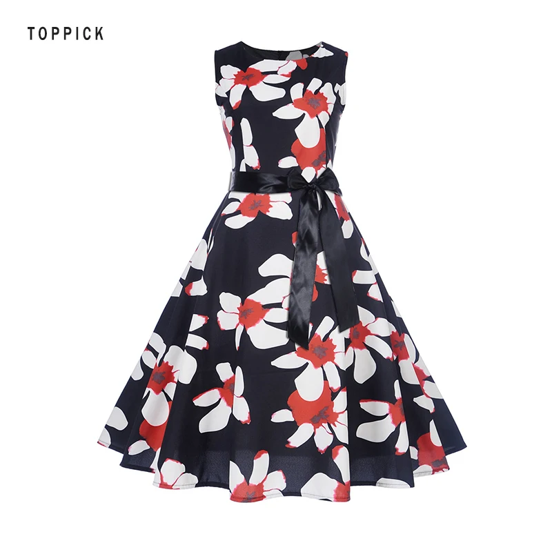Flower Floral Pineapple Vintage Dress Women Sexy Sleeveless A-Line Party Dresses 50s 60s Retro Rockabilly Big Swing Dress
Flower Floral Pineapple Vintage Dress Women Sexy Sleeveless A-Line Party Dresses 50s 60s Retro Rockabilly Big Swing Dress