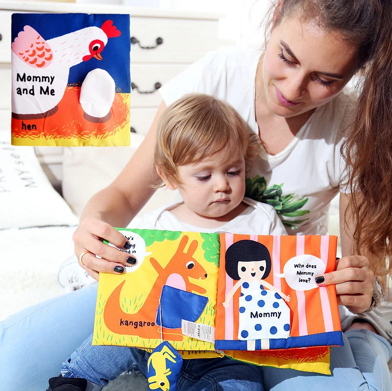 New Early Education Puzzle Cloth Book Mommy and Me With Ring Paper Book Baby Story Animals & Baby Doll Activity Quiet Books
New Early Education Puzzle Cloth Book Mommy and Me With Ring Paper Book Baby Story Animals & Baby Doll Activity Quiet Books