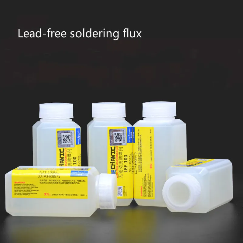 free shippingMECHANIC Repair Liquid Lubricant Lead-Free Solder Paste Low Odorless No-Clean Environmental protection welding flux
free shippingMECHANIC Repair Liquid Lubricant Lead-Free Solder Paste Low Odorless No-Clean Environmental protection welding flux