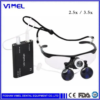 2.5x / 3.5X 420mm Dental Loupes Surgical Binocular Loupe Magnifier BLACK Head Light Dental Material
2.5x / 3.5X 420mm Dental Loupes Surgical Binocular Loupe Magnifier BLACK Head Light Dental Material