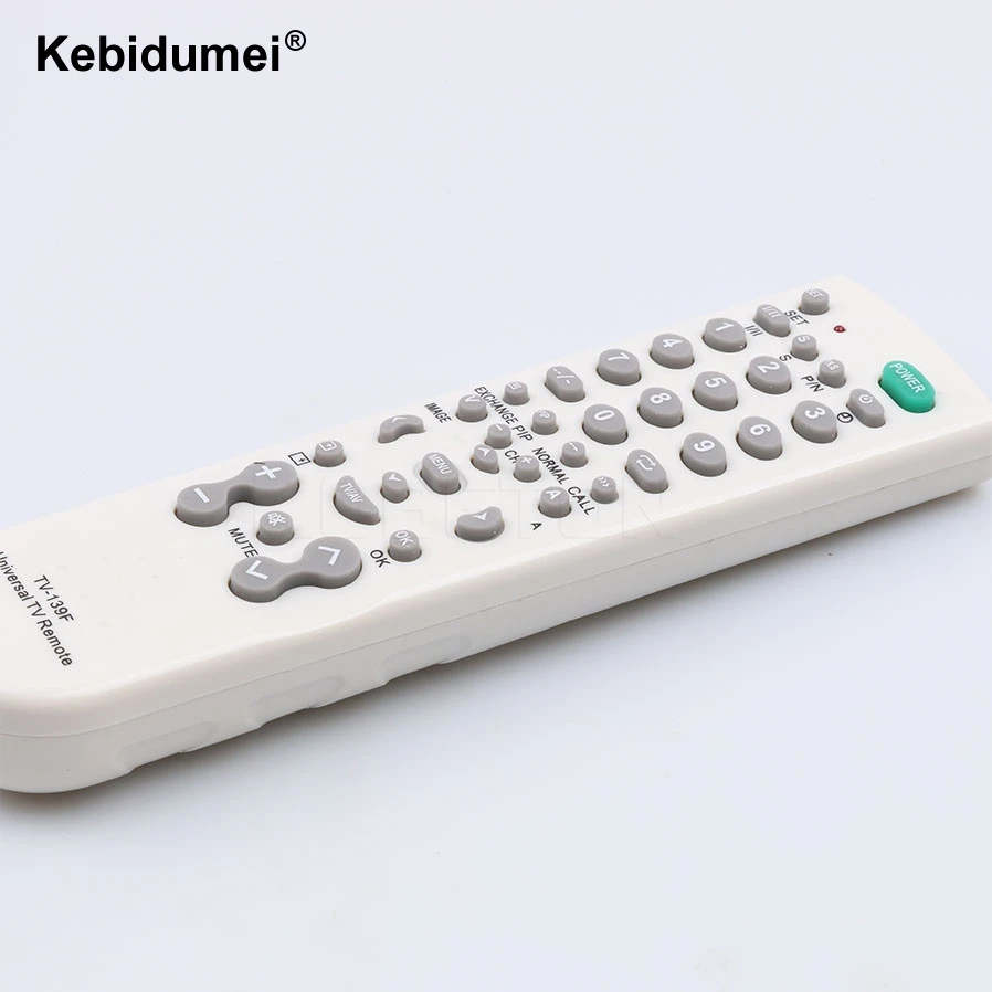 kebidumei Universal TV Remote Control Controller Portable TV-139F Multi-functional TV Style Remote Controller For TV Television
kebidumei Universal TV Remote Control Controller Portable TV-139F Multi-functional TV Style Remote Controller For TV Television