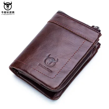 BULLCAPTAIN Brand Genuine Leather Men Wallets Vintage Casual Zipper Man Wallet Short Design Purse S Credit Card Holder
BULLCAPTAIN Brand Genuine Leather Men Wallets Vintage Casual Zipper Man Wallet Short Design Purse S Credit Card Holder