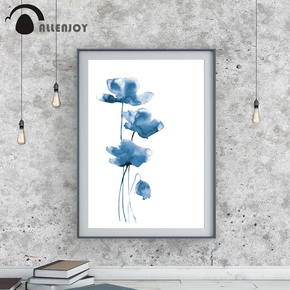 Allenjoy abstract posters for living room blue flowers watercolor ink canvas paints minimalist decorative wall pictures charts
Allenjoy abstract posters for living room blue flowers watercolor ink canvas paints minimalist decorative wall pictures charts