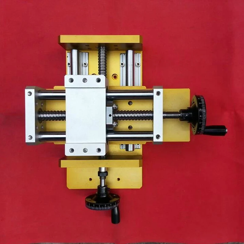 Precision linear slide table XY axis Manual cross slide THK KR60 ball screw CNC slide precision ≤ 0.02MM
Precision linear slide table XY axis Manual cross slide THK KR60 ball screw CNC slide precision ≤ 0.02MM
