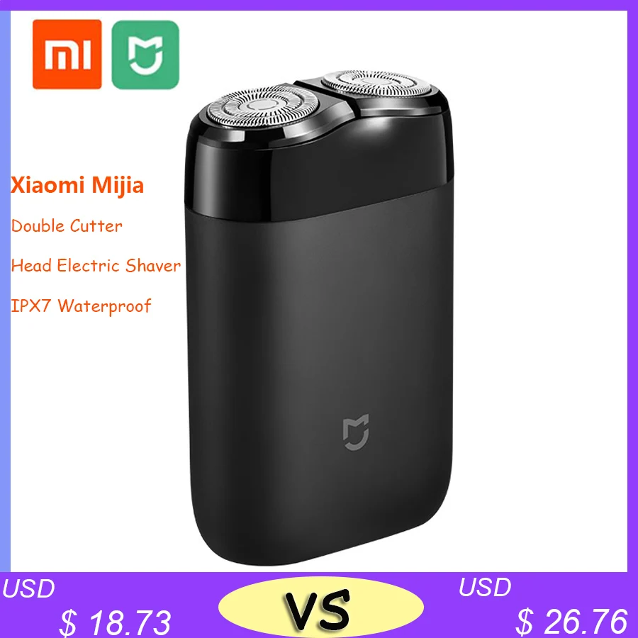 Original Xiaomi Mijia MSX201 Electric Shaver 2 Floating Head Portable IPX7 Waterproof USB Rechargeable Razor For Men
Original Xiaomi Mijia MSX201 Electric Shaver 2 Floating Head Portable IPX7 Waterproof USB Rechargeable Razor For Men