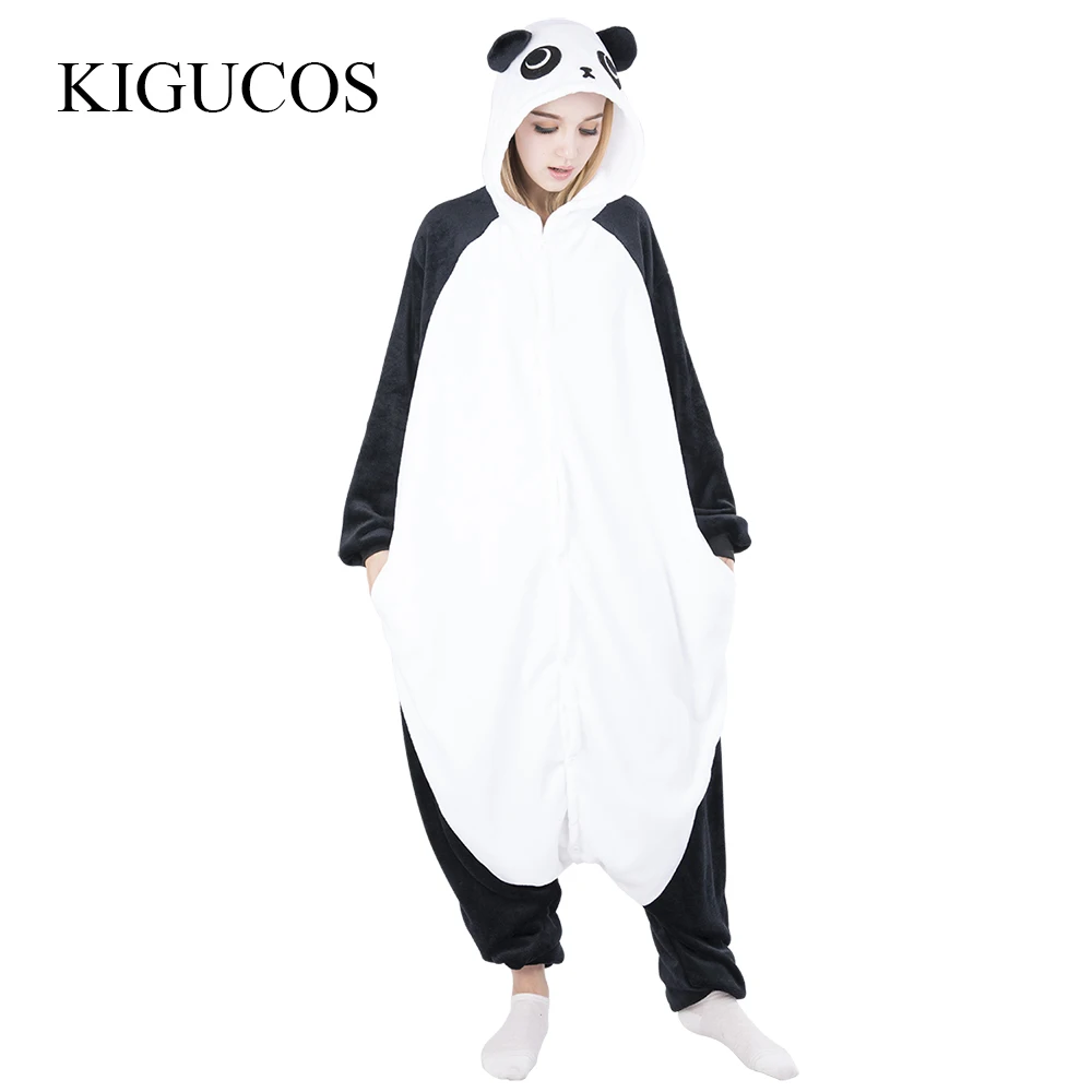 KIGUCOS Winter Warm Sleepwear for Women Cartoon Hooded One Piece Costumes Panda Onesies
KIGUCOS Winter Warm Sleepwear for Women Cartoon Hooded One Piece Costumes Panda Onesies