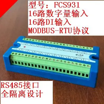 16 Way Digital to 485 Input, 16 DI Switch Quantity Acquisition Module, MODBUS-RTU Protocol
16 Way Digital to 485 Input, 16 DI Switch Quantity Acquisition Module, MODBUS-RTU Protocol