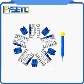 5X TMC2130 V1.1 For SPI Function Stepstick Stepper Motor Driver with Heat Sink Ultra-silent VS TMC2100 TMC2208 TMC2130 V1.0
5X TMC2130 V1.1 For SPI Function Stepstick Stepper Motor Driver with Heat Sink Ultra-silent VS TMC2100 TMC2208 TMC2130 V1.0