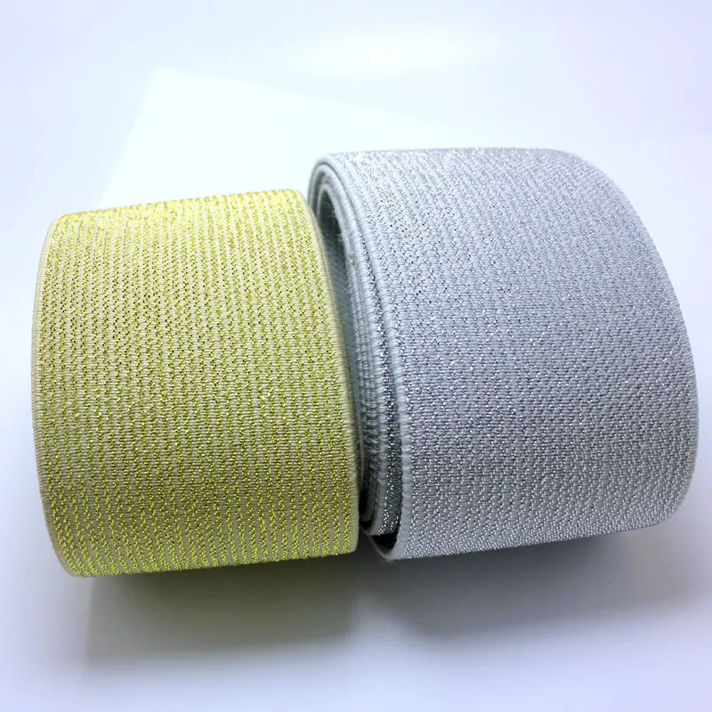 New gold and silver elastic bands/ Short skirt lace jacquard waistband elastic / rubber band / loose tight
New gold and silver elastic bands/ Short skirt lace jacquard waistband elastic / rubber band / loose tight