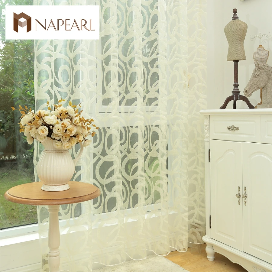 NAPEARL Endless design white curtain tulle panel sheer yarn curtain for bedroom window treatments curtains for living room
NAPEARL Endless design white curtain tulle panel sheer yarn curtain for bedroom window treatments curtains for living room