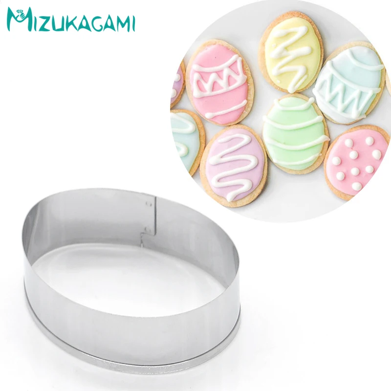 New Cookie Cutter Stainless Steel Mold Oval Egg Shape Cake Cutting DIY Kitchen Baking Tools Cutters MS-00216
New Cookie Cutter Stainless Steel Mold Oval Egg Shape Cake Cutting DIY Kitchen Baking Tools Cutters MS-00216