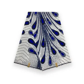 excellent design The peacock veritable ankara real breathable wax african printed fabric 100% cotton best quality hot sale 
excellent design The peacock veritable ankara real breathable wax african printed fabric 100% cotton best quality hot sale