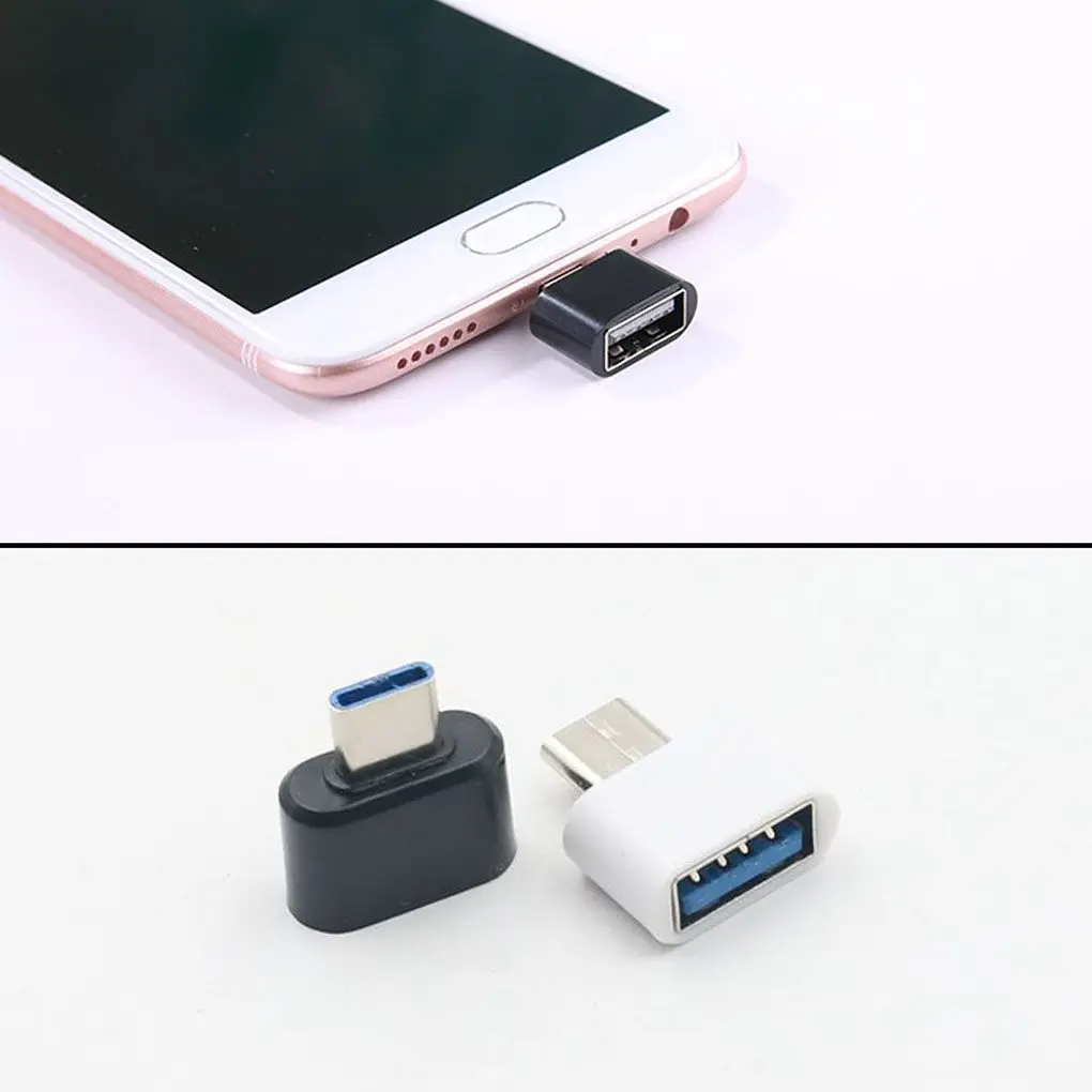 Type C OTG Adapter USB Female to USB-C Male Data V8 Connector Smartphone High Speed OTG Converter
Type C OTG Adapter USB Female to USB-C Male Data V8 Connector Smartphone High Speed OTG Converter