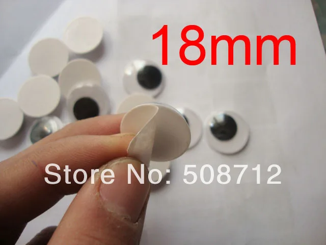 Free Ship!! Diy manual toy eyes ------18mm 200pcs Joggle Moveable Black Eye Wiggly Google Googly Eyes Craft Scrapbooking
Free Ship!! Diy manual toy eyes ------18mm 200pcs Joggle Moveable Black Eye Wiggly Google Googly Eyes Craft Scrapbooking