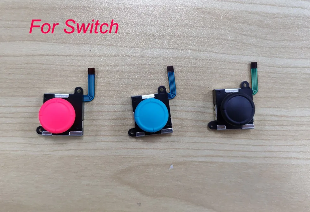 1pcs Black Blue Red 3D analog joystick Thumb Sticks sensor replacement for Nintend Switch NS Switch Joy Con controller parts
1pcs Black Blue Red 3D analog joystick Thumb Sticks sensor replacement for Nintend Switch NS Switch Joy Con controller parts