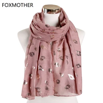 FOXMOTHER New Autumn Winter Black Pink Foil Rose Gold Leopard Scarf Hijab Muslim Shawl Wrap bufandas mujer Scarves Ladies 2019
FOXMOTHER New Autumn Winter Black Pink Foil Rose Gold Leopard Scarf Hijab Muslim Shawl Wrap bufandas mujer Scarves Ladies 2019