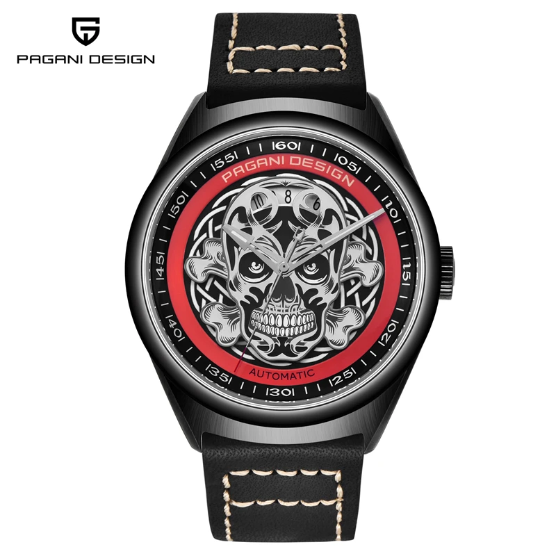Relogio Masculino PAGANI DESIGN Men's Fashion Mechanical Watch Men Luxury Brand Waterproof Casual Skull Automatic Wrist Watch
Relogio Masculino PAGANI DESIGN Men's Fashion Mechanical Watch Men Luxury Brand Waterproof Casual Skull Automatic Wrist Watch